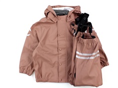 Mikk-line rainwear pants and jacket burlwood